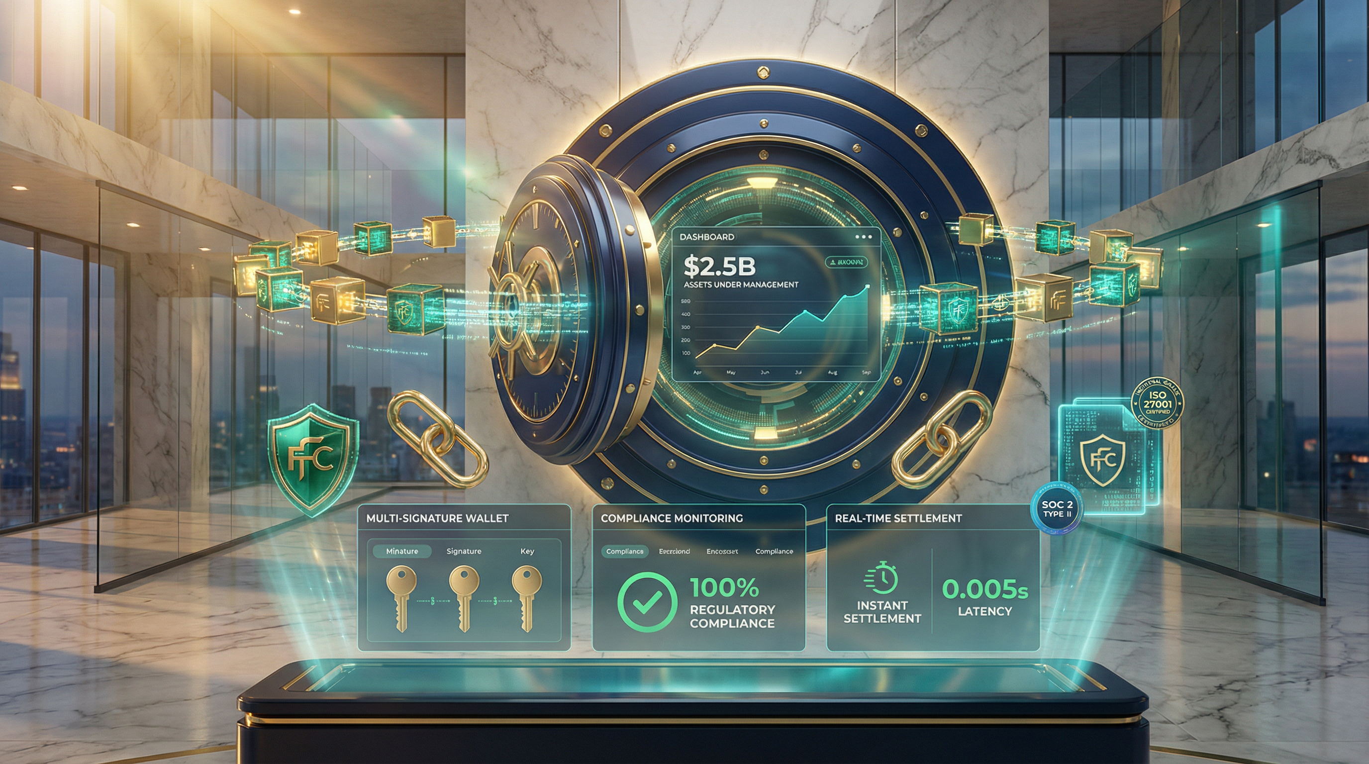 Secure Blockchain Integration for Financial Services